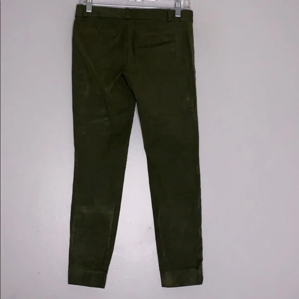 Banana republic Sloan olive green straight pant women’s 2 small